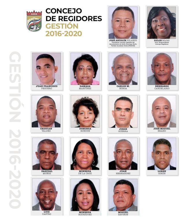 Ex-Regidores Gestion 2016-2020